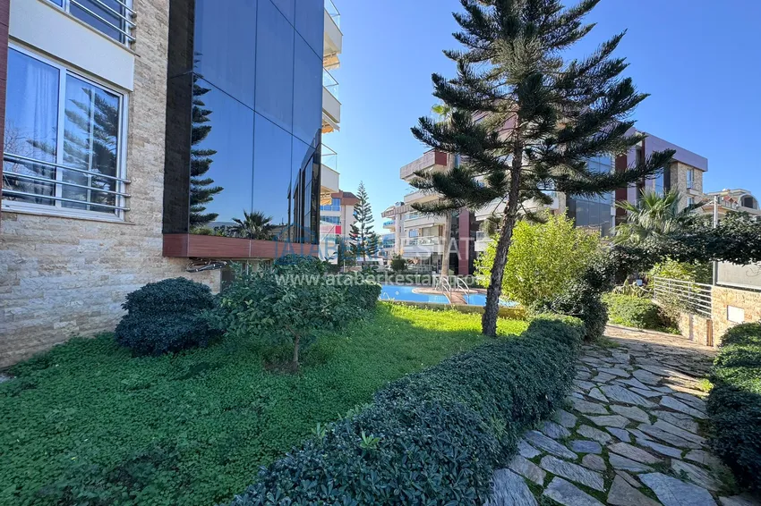 Linear 3+1 apartment in Oba, Alanya - furnished with a separate kitchen, suitable for residence permits and citizenship 3 