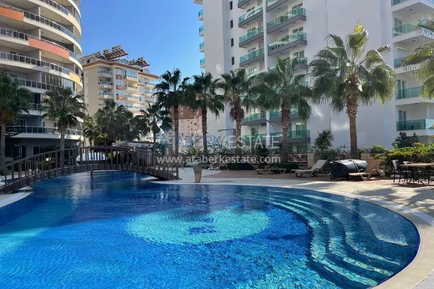 1+1 apartment with sea view and furniture in Cikcilli, Alanya — offer from the owner 6 