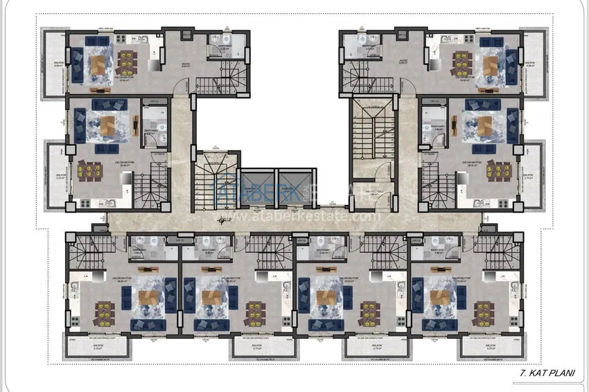 Buy cheap Apartments from a developer in Alanya - a new residential complex in Payallar 3 