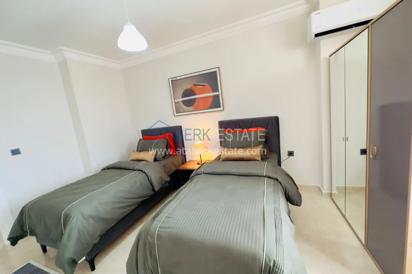 Purchase 2+1 apartment with sea view and separate kitchen - 200 meters from the sea, Mahmutlar district 14 