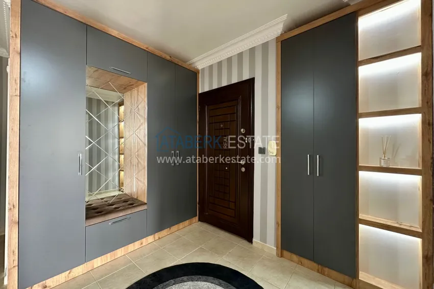 Purchase 2+1 apartment with sea view and separate kitchen - 200 meters from the sea, Mahmutlar district 2 