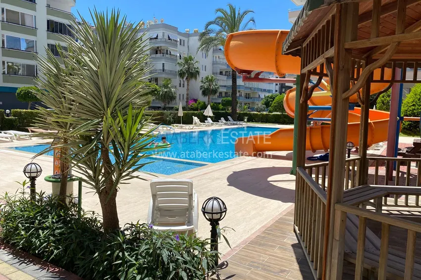 Apartment 2+1 with furniture and sea view - Mahmutlar Center  4 