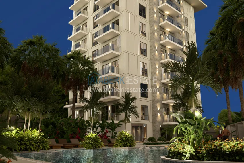 New off-plan residential project in the center of Alanya, Cleopatra Beach area - winter promotion: installments up to 2.5 years 6