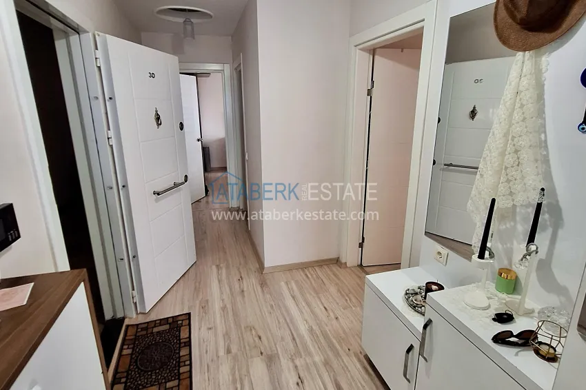 Purchase 2+1 apartment in Mahmutlar — with luxury furniture, glazed balconies and sea views 1 