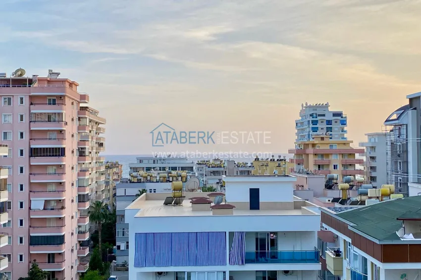 Purchase 2+1 apartment in Mahmutlar — with luxury furniture, glazed balconies and sea views 15 