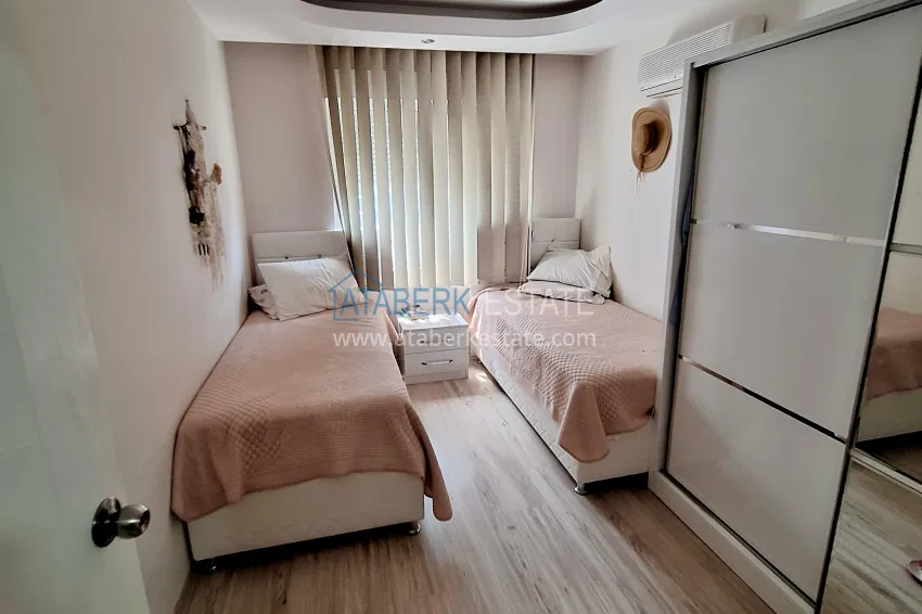 Purchase 2+1 apartment in Mahmutlar — with luxury furniture, glazed balconies and sea views 16 