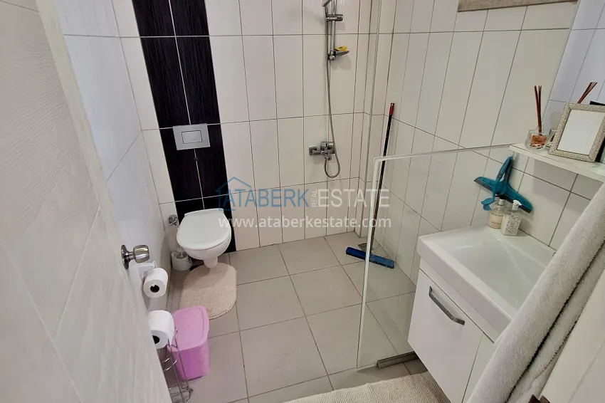 Purchase 2+1 apartment in Mahmutlar — with luxury furniture, glazed balconies and sea views 19 