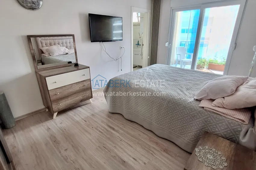 Purchase 2+1 apartment in Mahmutlar — with luxury furniture, glazed balconies and sea views 9 