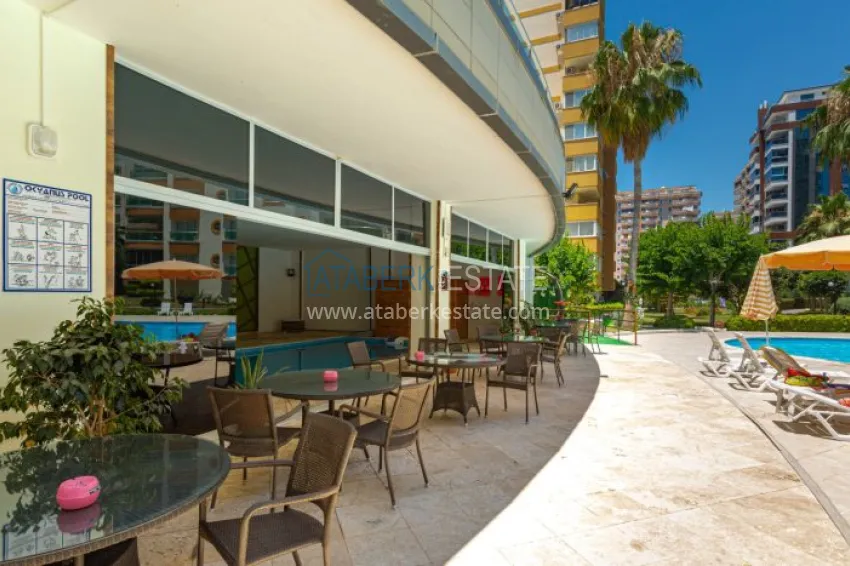 Three bedroom apartment in Alanya, Mahmutlar district - furnished and with partial sea view 7