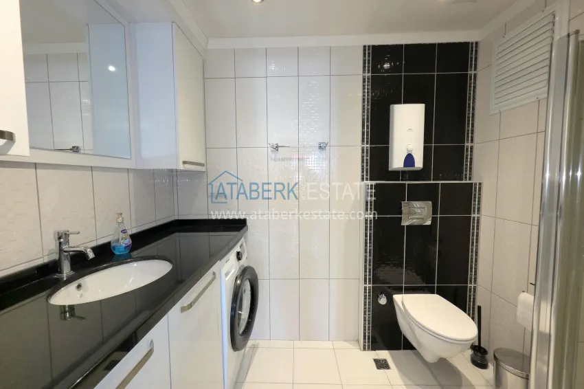 Purchase Spacious 3+1 furnished apartment in Oba, Alanya 12 