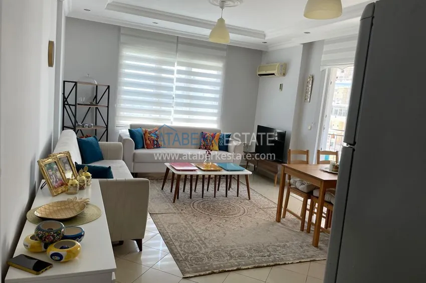 Purchase 1+1 apartment in Tosmur, Alanya — 75 m2 furnished, suitable for a residence permit 2 