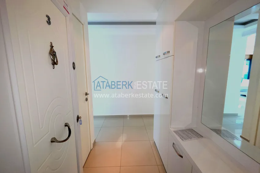 Purchase 3+1 single-level apartment with furniture in Oba, Alanya 2