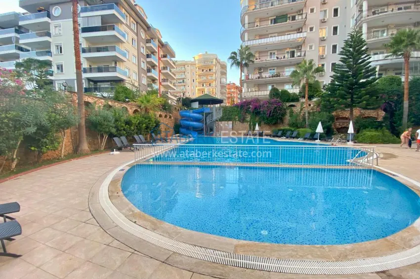 1+1 apartment in Tosmur, Alanya — 75 m2 furnished, suitable for a residence permit 3 
