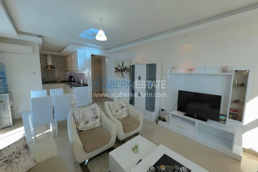 Purchase 3+1 single-level apartment with furniture in Oba, Alanya 5