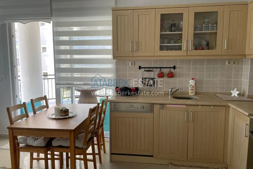 Purchase 1+1 apartment in Tosmur, Alanya — 75 m2 furnished, suitable for a residence permit 5 