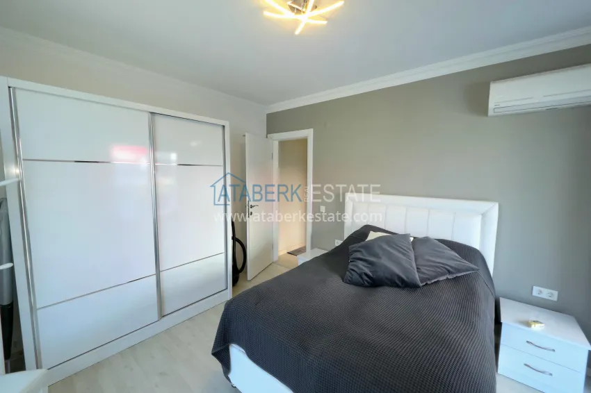 Purchase Spacious 3+1 furnished apartment in Oba, Alanya 8 