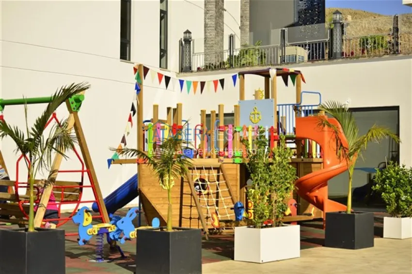 1+1 apartment with sea view in Konakli, Alanya - resort-style residence 9 