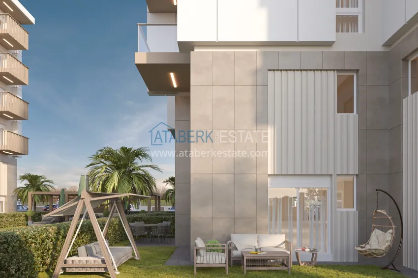 A new residential project in Antalya at the excavation stage - Kepez district, Altinova 11 