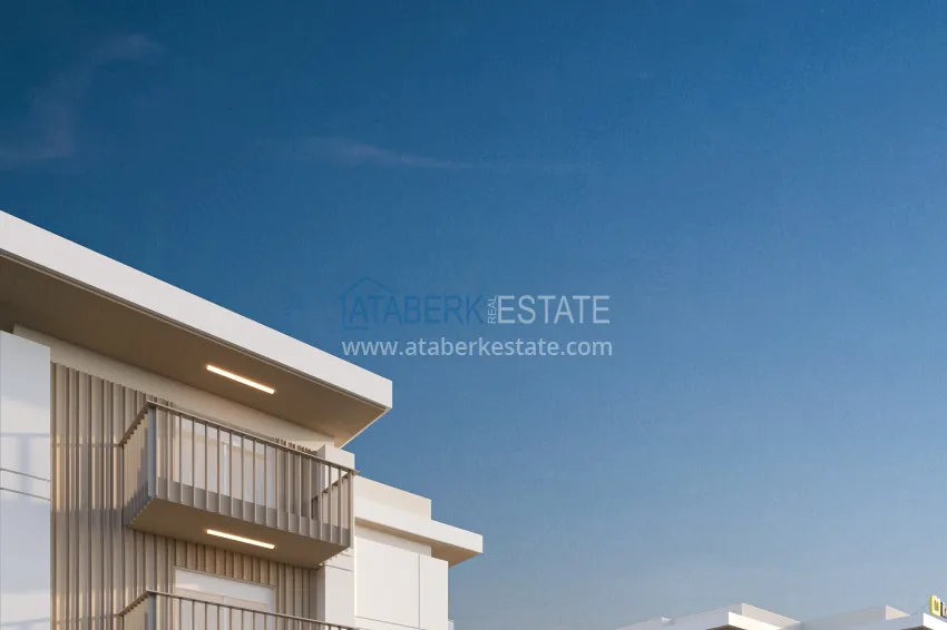 A new residential project in Antalya at the excavation stage - Kepez district, Altinova 12 