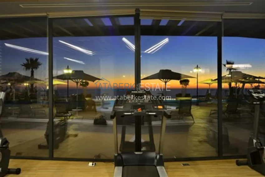 1+1 apartment with sea view in Konakli, Alanya - resort-style residence 26 