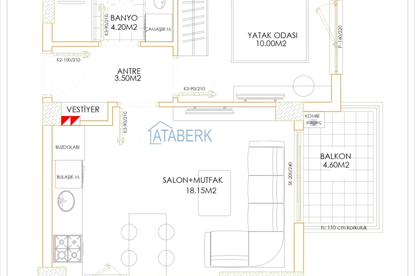 Buy cheap A new residential project in Antalya at the excavation stage - Kepez district, Altinova 8 