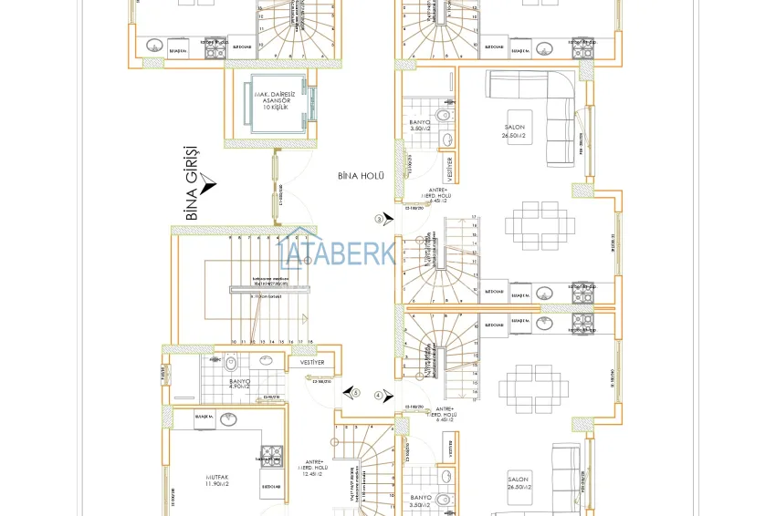 Buy cheap A new residential project in Antalya at the excavation stage - Kepez district, Altinova 4 