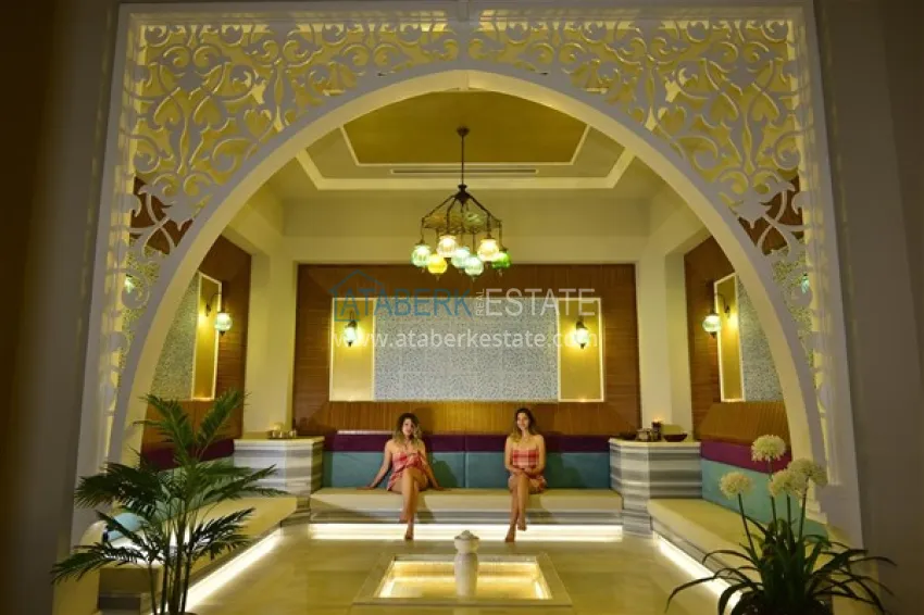 1+1 apartment with sea view in Konakli, Alanya - resort-style residence 31 