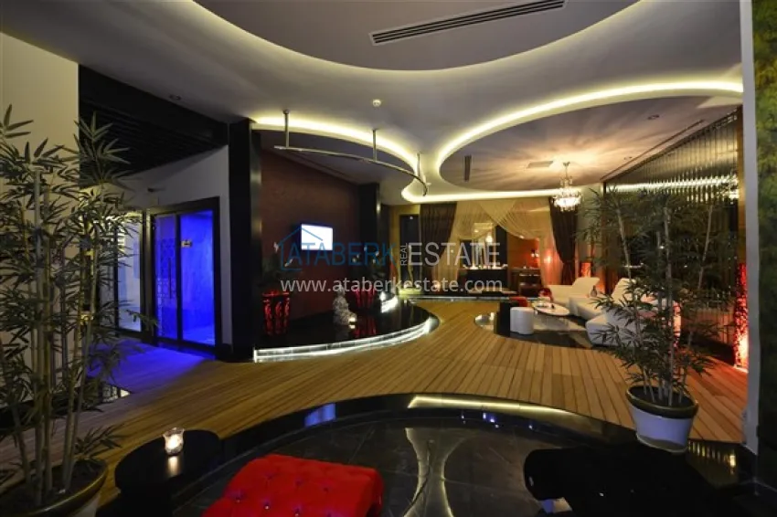 1+1 apartment with sea view in Konakli, Alanya - resort-style residence 36 