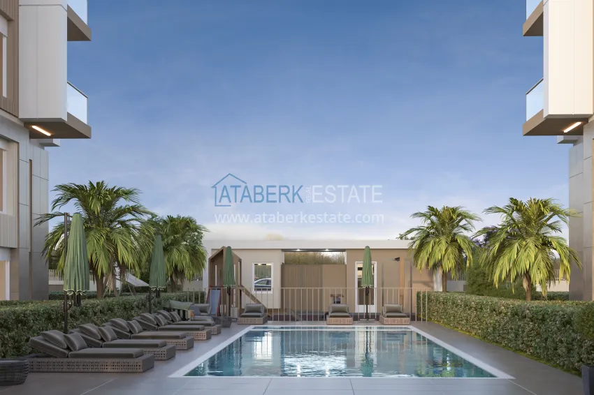 A new residential project in Antalya at the excavation stage - Kepez district, Altinova 7 