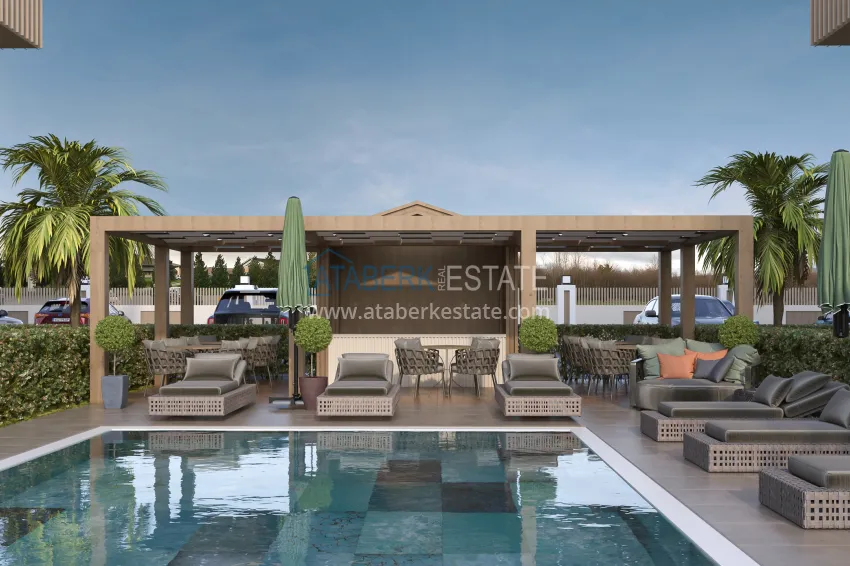 A new residential project in Antalya at the excavation stage - Kepez district, Altinova 8 