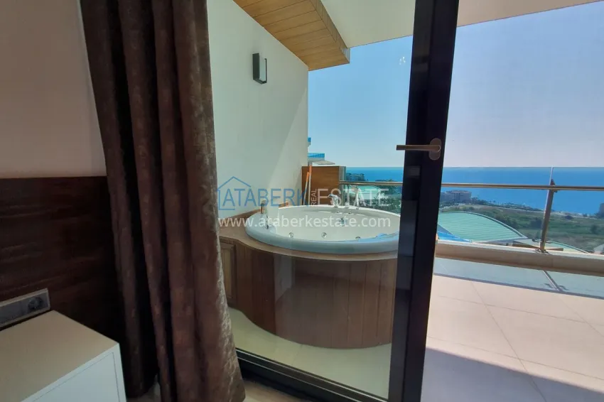 Purchase 1+1 apartment with sea view in Konakli, Alanya - resort-style residence 9 