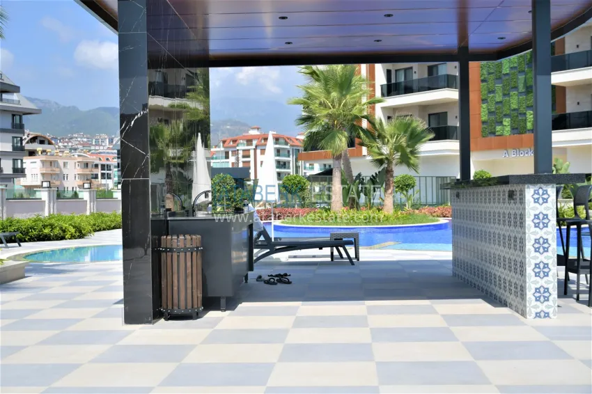 Furnished 2+1 apartment in Oba, Alanya - suitable for a residence permit 11 