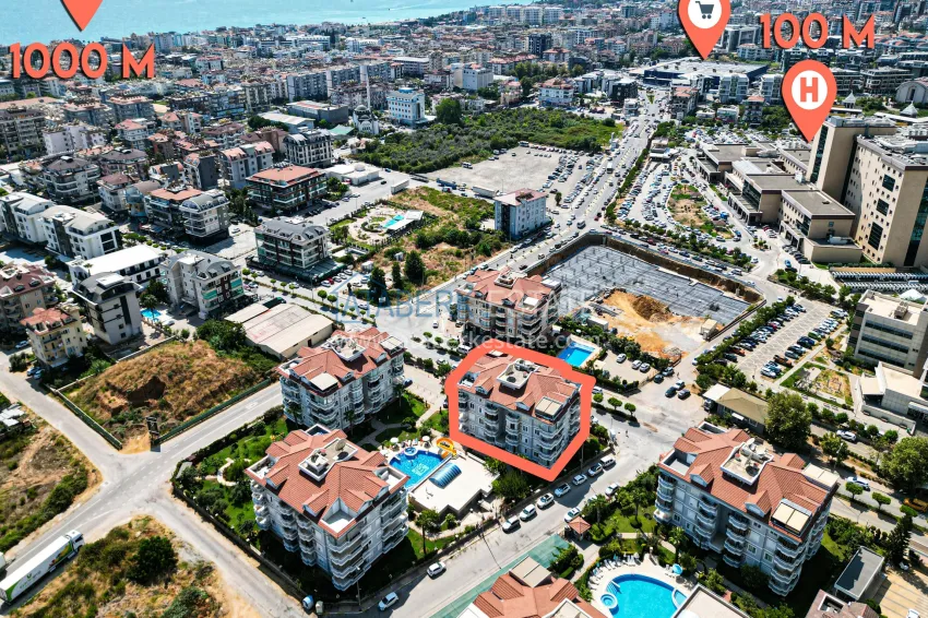 Penthouse duplex 3+1, suitable for a residence permit - Oba district, Alanya 1 