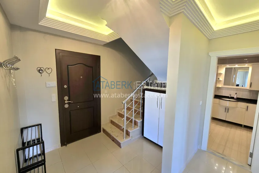 Purchase Penthouse duplex 3+1, suitable for a residence permit - Oba district, Alanya 1 