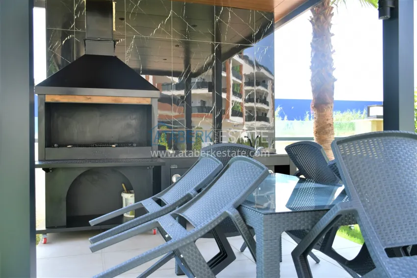 Furnished 2+1 apartment in Oba, Alanya - suitable for a residence permit 14 