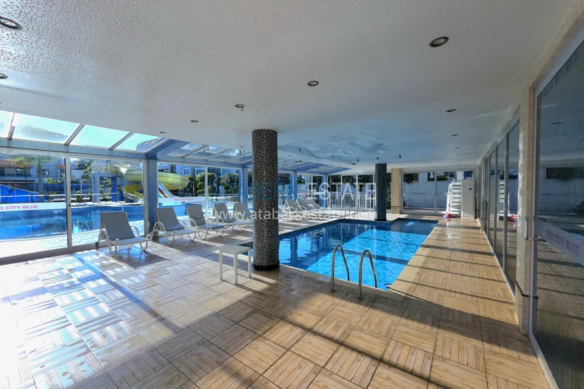 Apartment 1+1 with furniture in Alanya Oba district - suitable for a residence permit 20 