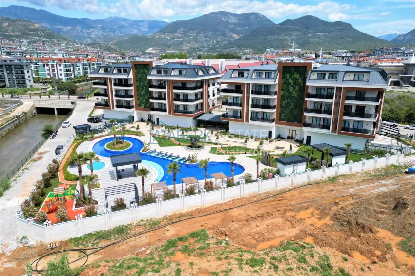 Furnished 2+1 apartment in Oba, Alanya - suitable for a residence permit 2 