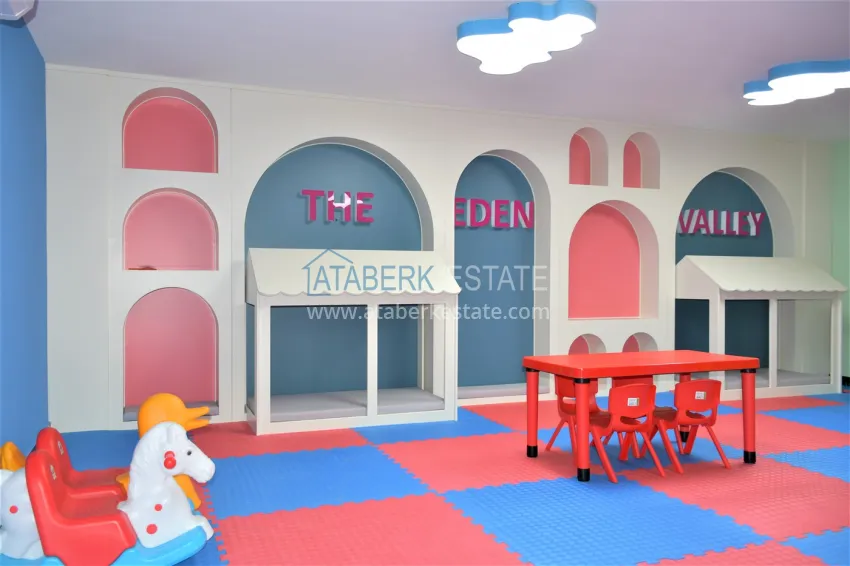 Furnished 2+1 apartment in Oba, Alanya - suitable for a residence permit 25 