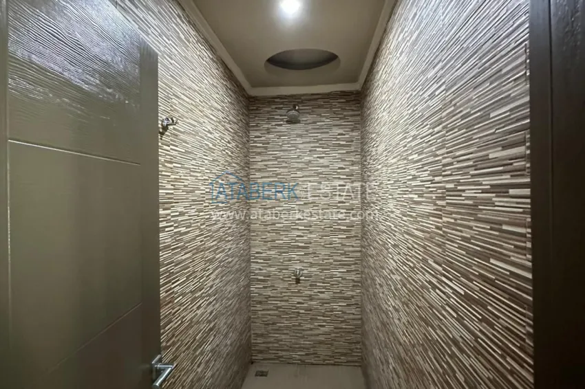 1+1 apartment with furniture and sea view - Kestel district, first coastal 32