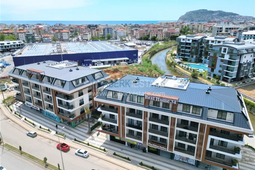 Furnished 2+1 apartment in Oba, Alanya - suitable for a residence permit 3 