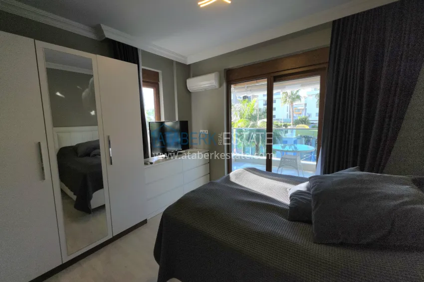 Purchase Apartment 1+1 with furniture in Alanya Oba district - suitable for a residence permit 5 