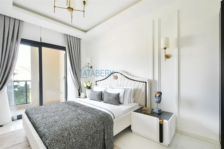 Purchase Furnished 2+1 apartment in Oba, Alanya - suitable for a residence permit 6 
