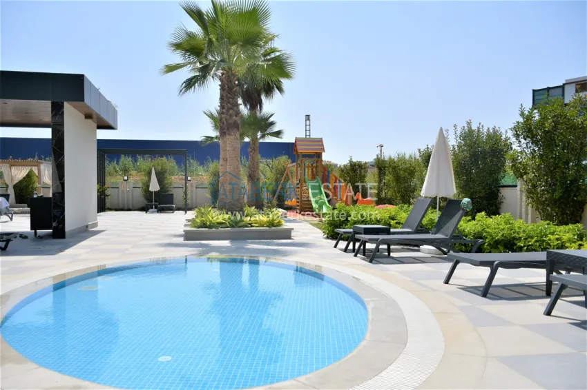 Furnished 2+1 apartment in Oba, Alanya - suitable for a residence permit 8 