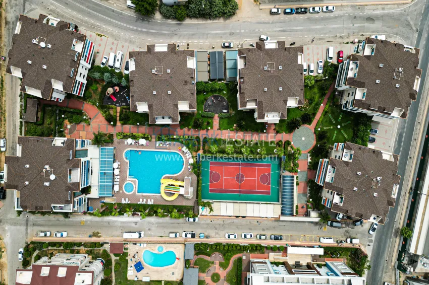 Apartment 1+1 with furniture in Alanya Oba district - suitable for a residence permit 8 