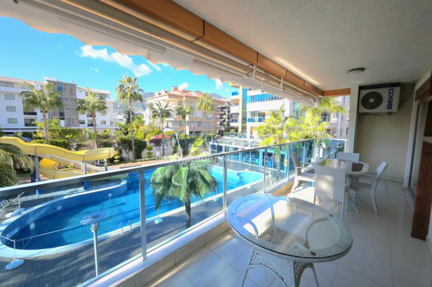 Purchase Apartment 1+1 with furniture in Alanya Oba district - suitable for a residence permit 8 