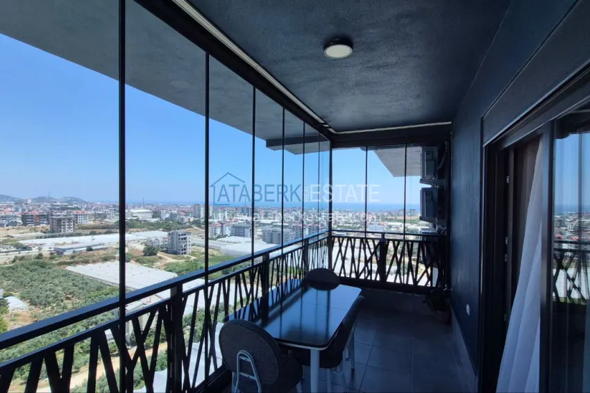 Purchase Apartment from the owner with open sea and mountain views — Alanya, Payallar district 8 