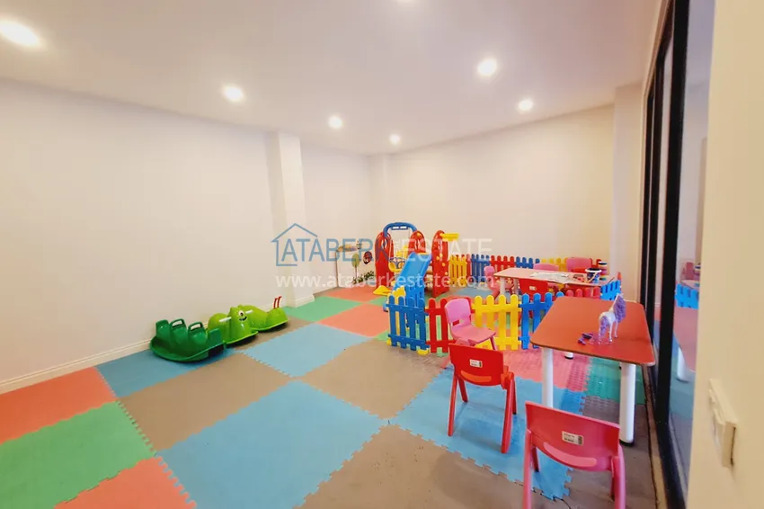 Finished 1+1 apartment in a new building — Alanya, Oba district 7 