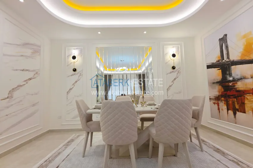 Purchase  3+1 ultra-luxury apartment in the center of Mahmutlar - furnished, installments up to 3 months 10 