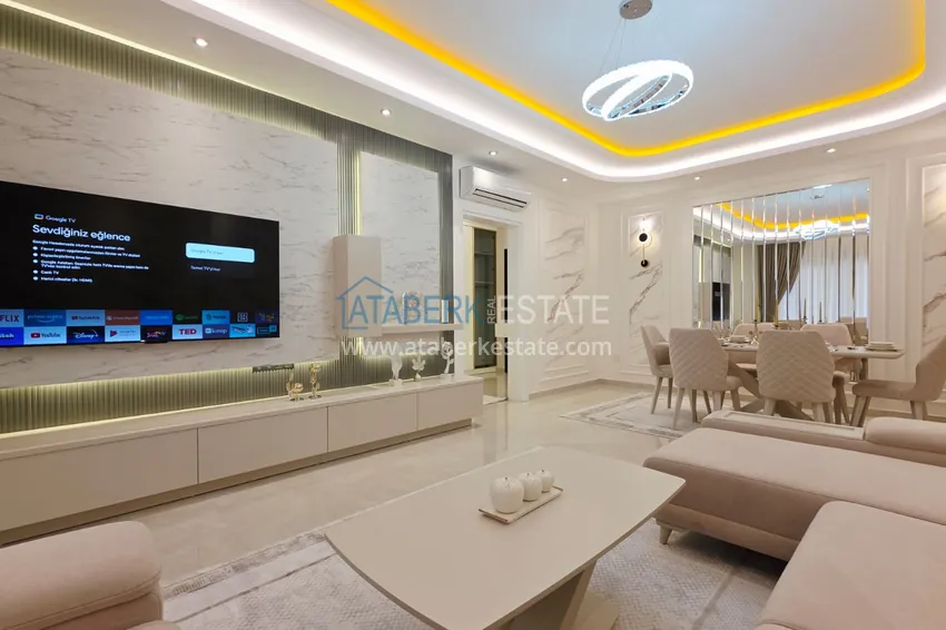 Purchase  3+1 ultra-luxury apartment in the center of Mahmutlar - furnished, installments up to 3 months 12 