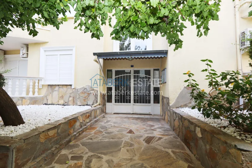 2+1 apartment with furniture and access to the garden in the Avsallar area 12